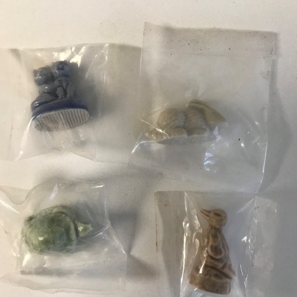 Vintage 2006 Red Rose Tea Wade Pet Shop Whimsies Figurines Lot of 4 NIP - Picture 2 of 10